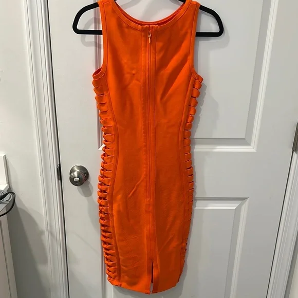 Orange Sleeveless House of CB Martinique Dress - Picture 5 of 6